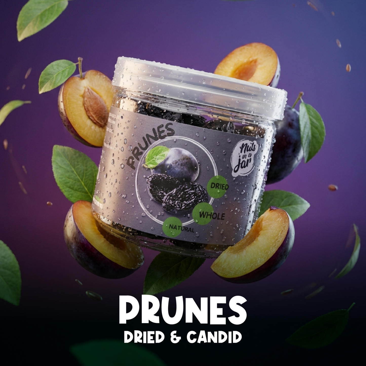 Dried Prunes 250 Grams