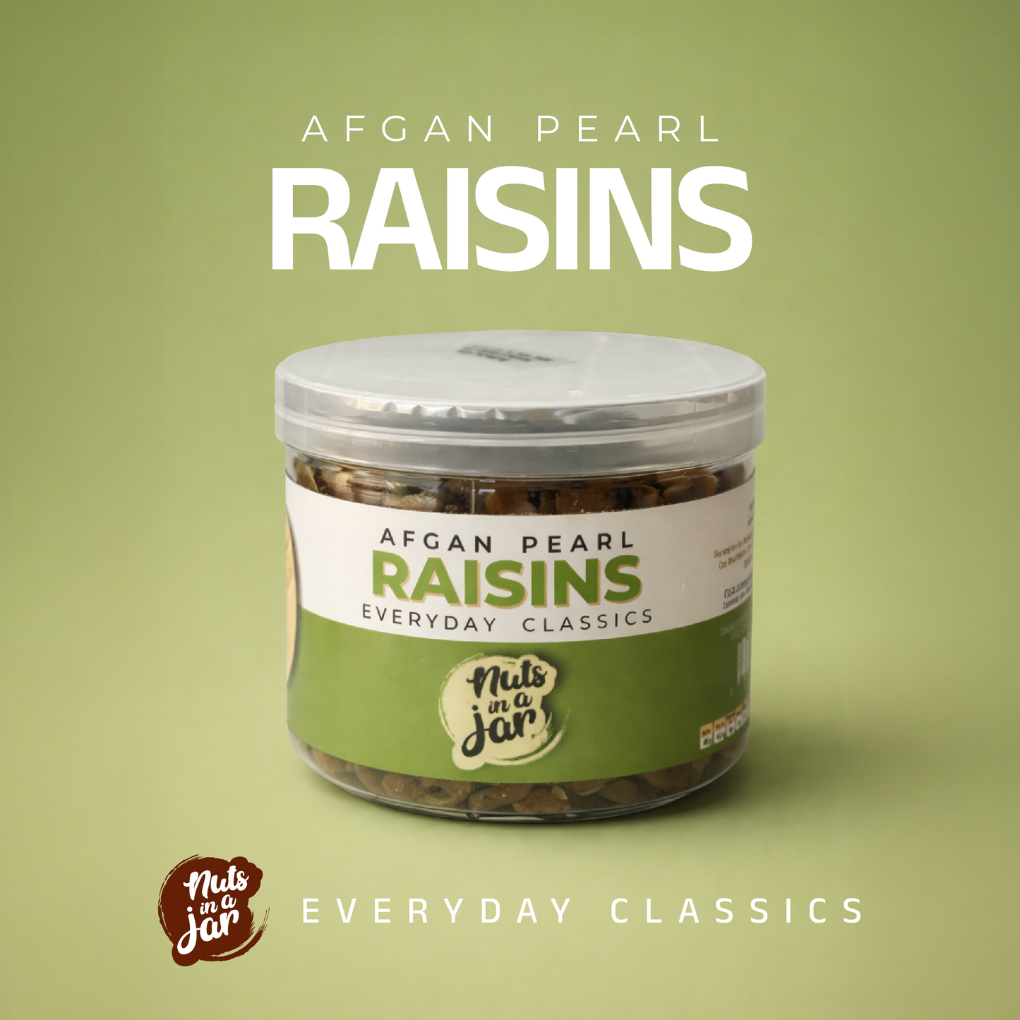 Afghan Pearl Raisins – Everyday Classics 250 Grams