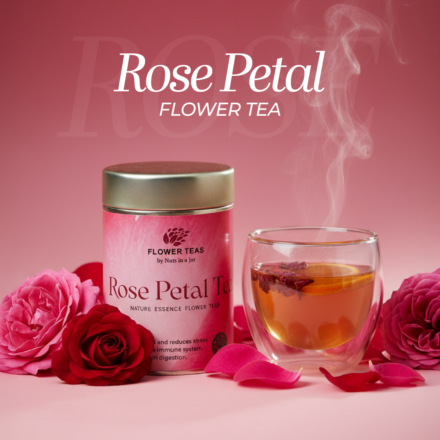 Nature Essence Rose Petal Flower Tea 30 Grams