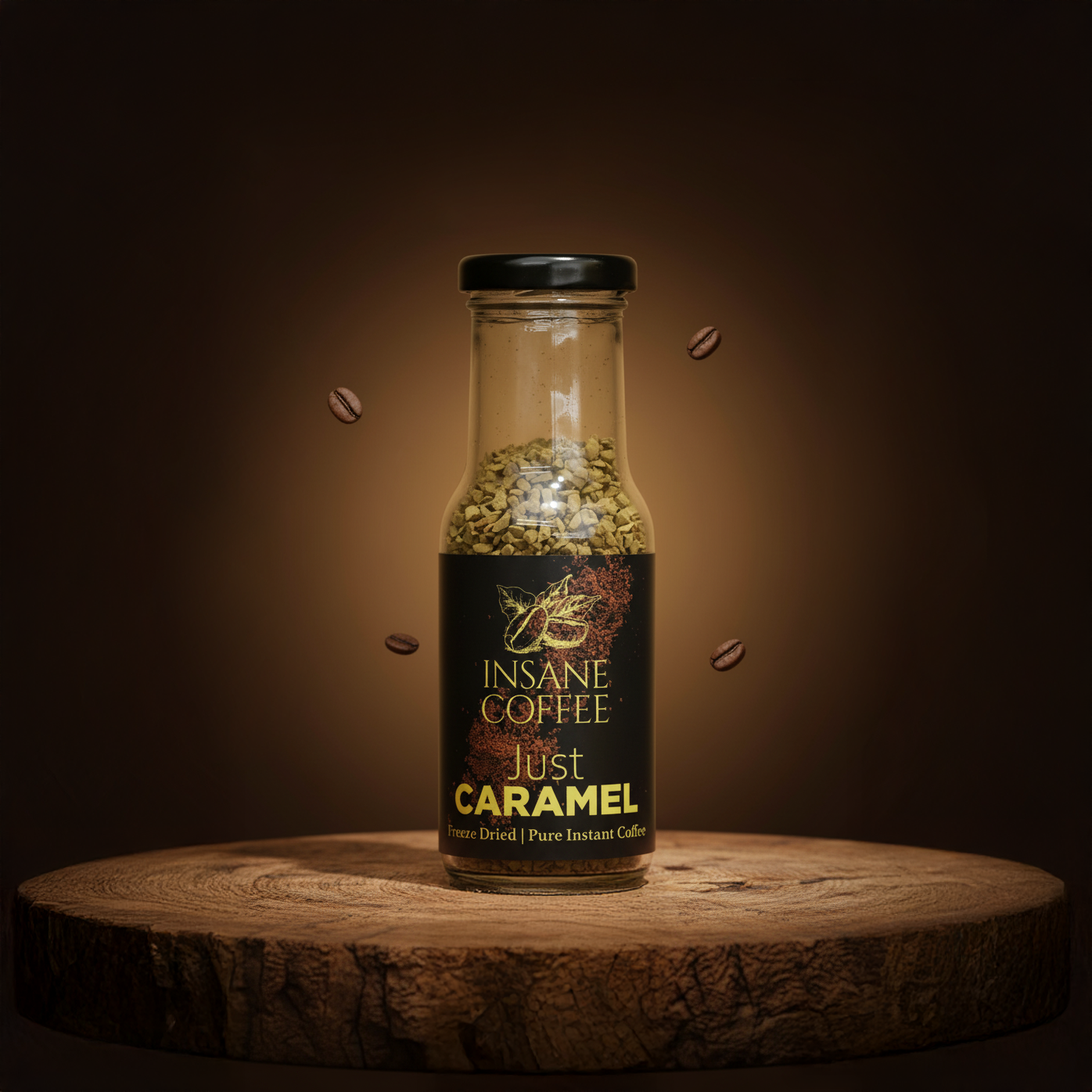 Insane Coffee Freeze Dried just Caramel 50 Grams