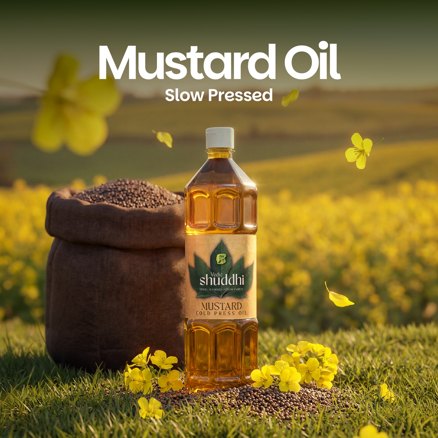 Vedic Shuddhi Mustard Cold Press Oils 1000ml