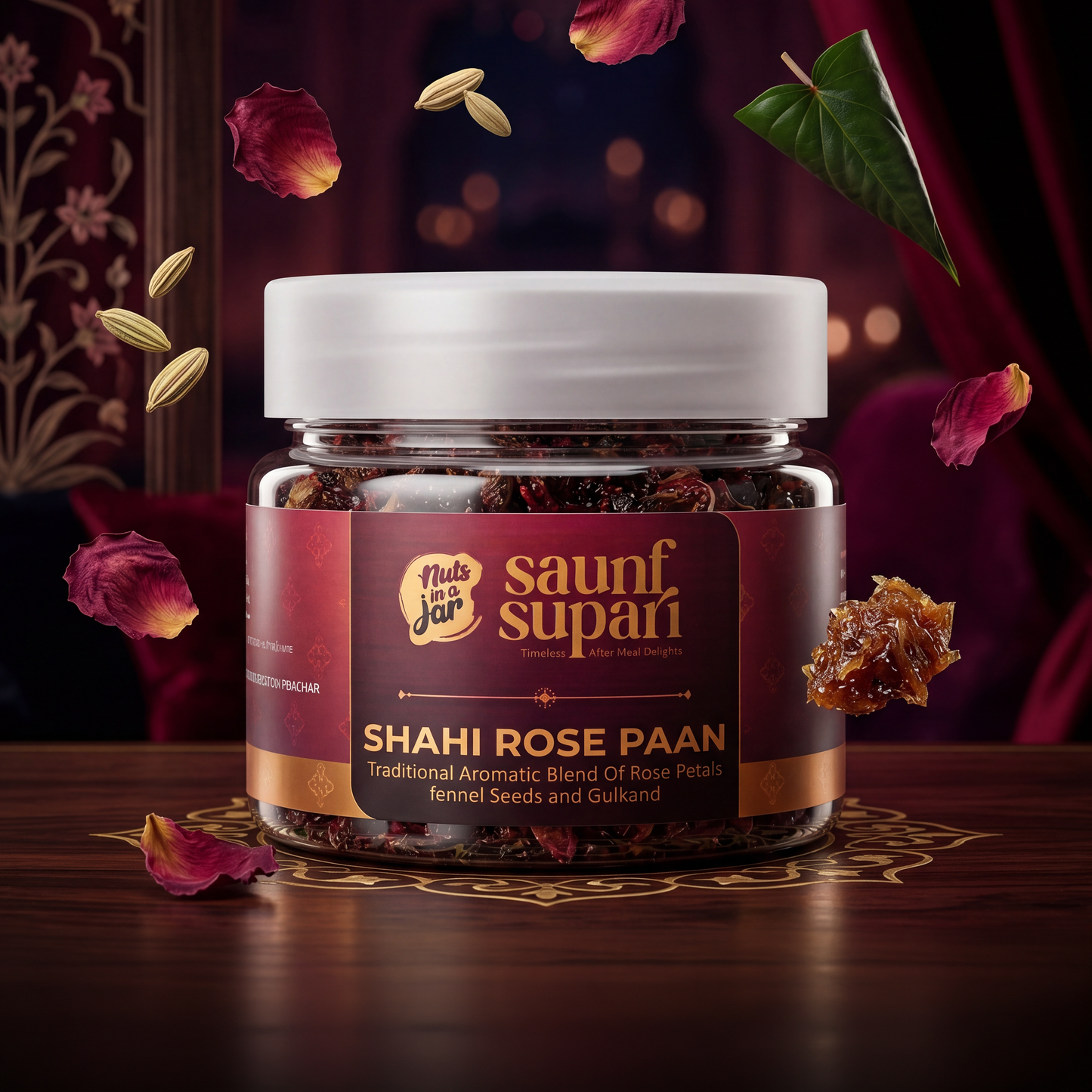 Shahi Rose Paan – 100g Premium Saunf Supari