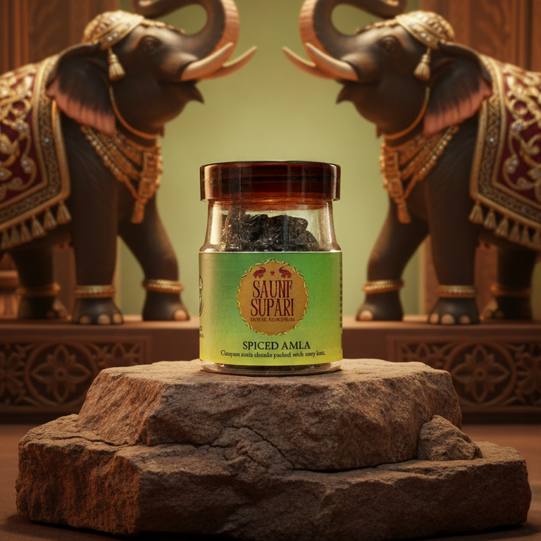 Saunf Supari Spiced Amla 100 Grams