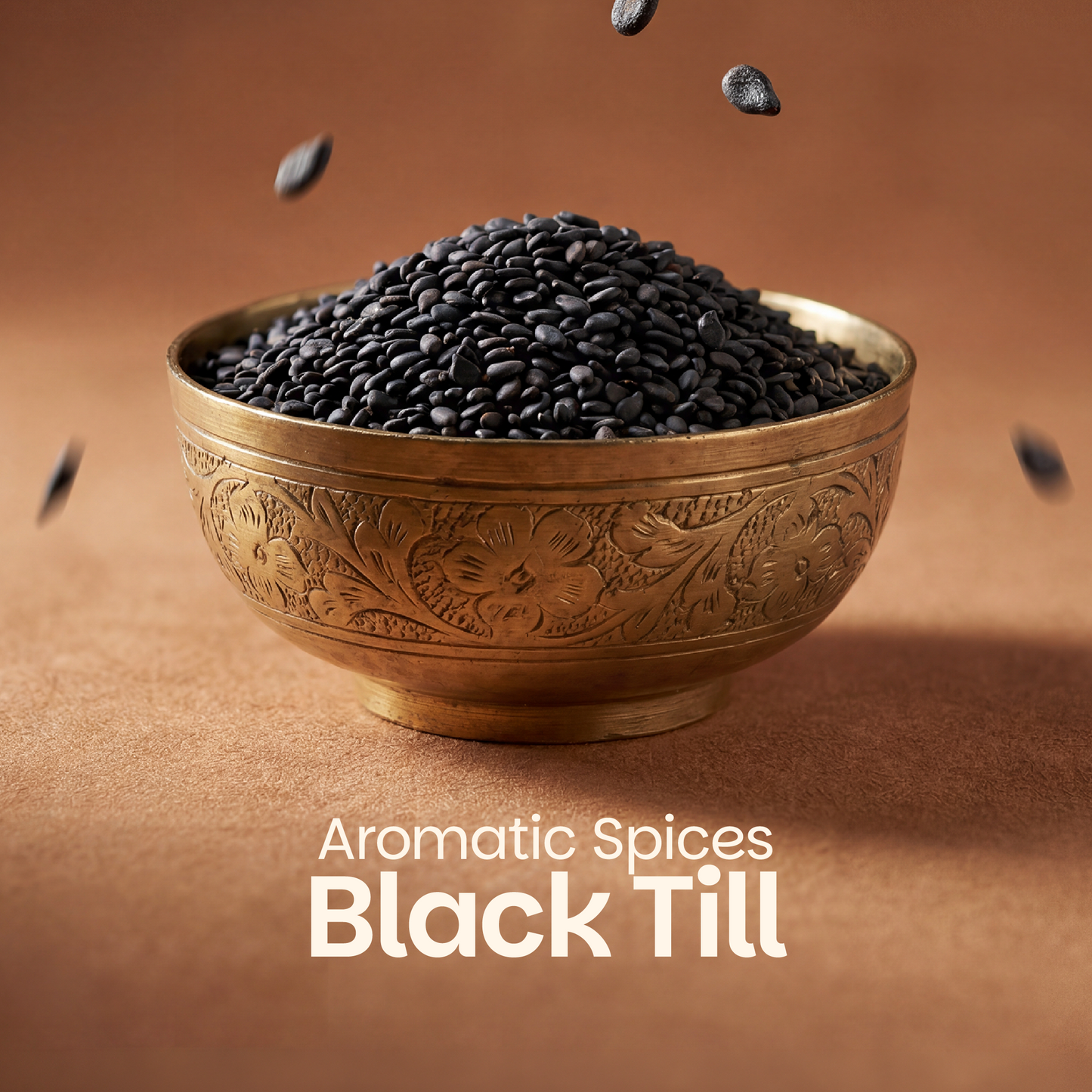 Aromatic Black Till (Black Sesame Seeds) 250 Grams | Premium Whole Seeds