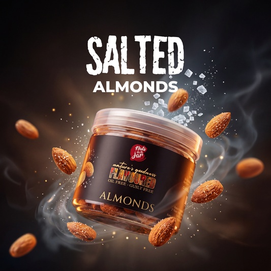 Flavoured Premium Salted Almonds 250 Grams