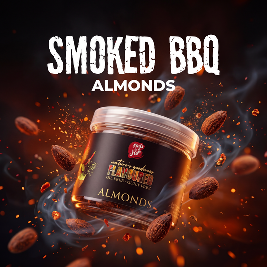 Flavoured Premium Smoked BBQ Almonds 250 Grams