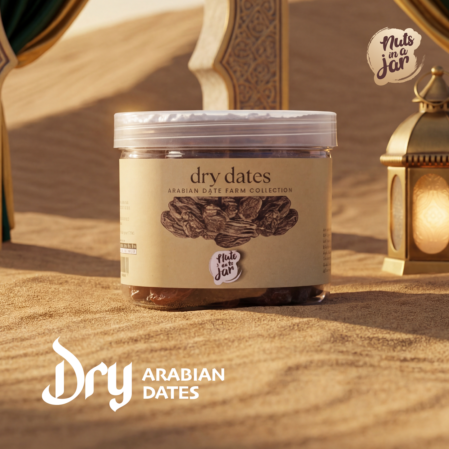 Black Dry Dates 250 Grams