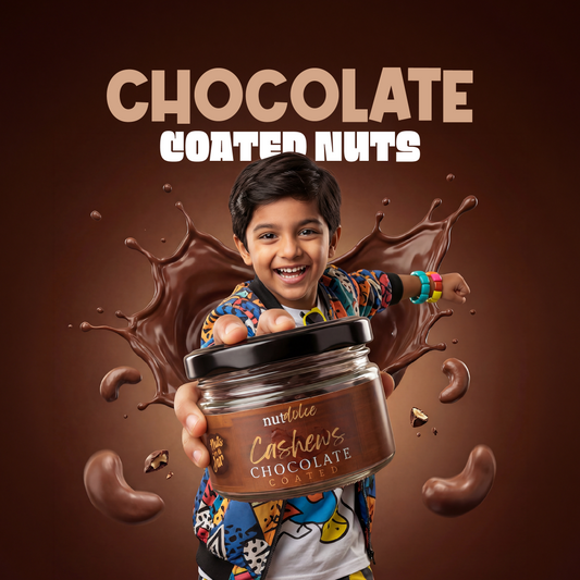 Nut Dolche Chocolate Coated Nuts – 100 Grams Premium Crunchy Treat