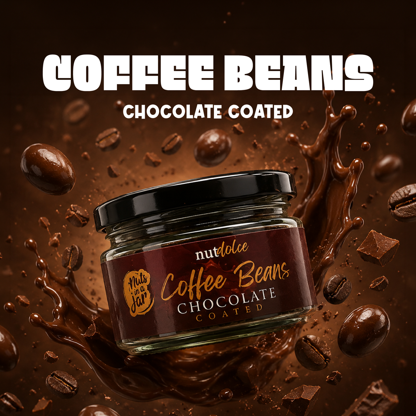 Chocolate-Coated Coffee Beans 100g
