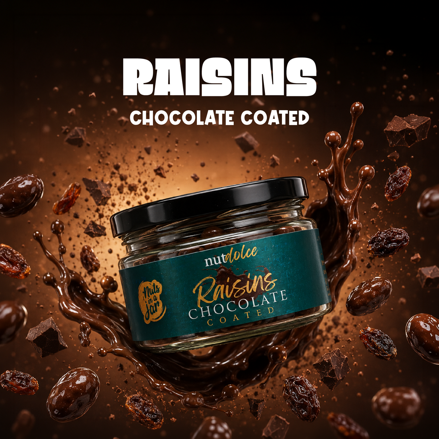 Chocolate-Coated Raisins 100g