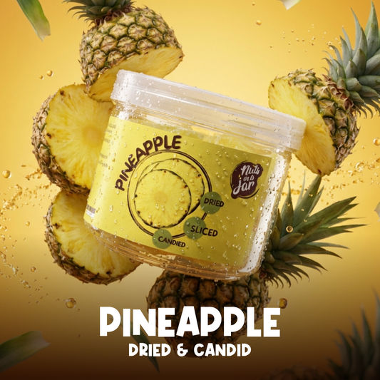 Dried & Candied Pineapple Slices 250 Grams