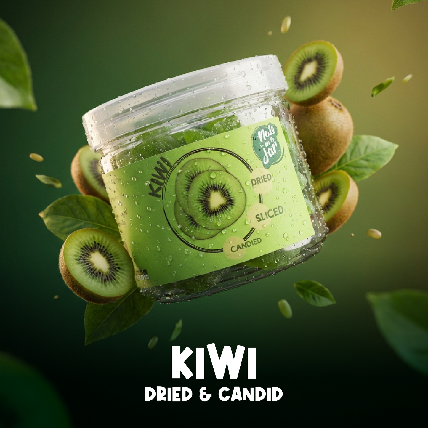 Dried & Candied Kiwi Slice 250 Grams