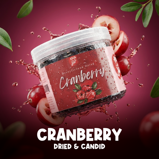 Berrylicious Dried Cranberry Whole – 250 Grams Premium Dried Berries