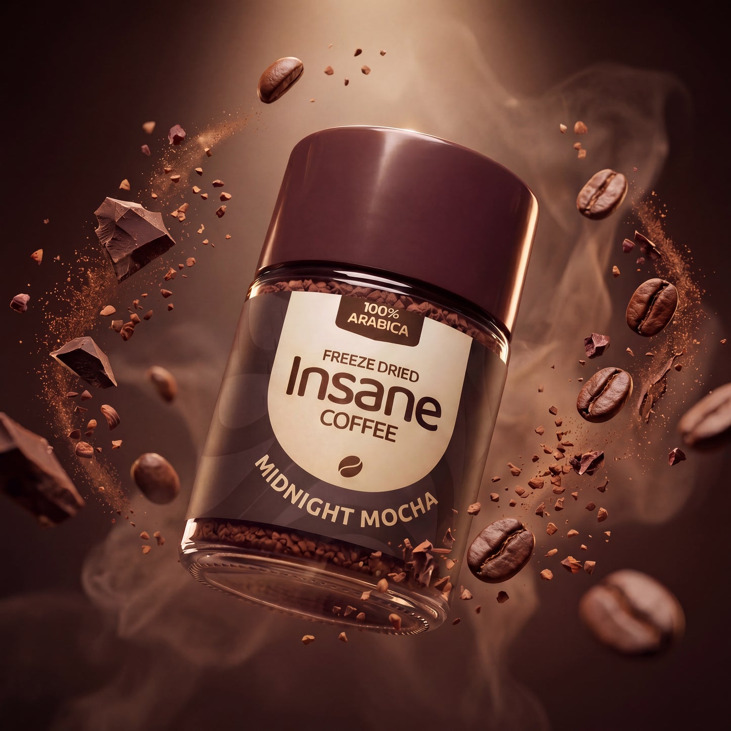 Insane Coffee Freeze Dried Mocha 50 Grams
