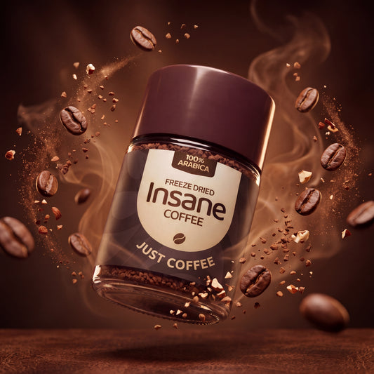 Insane Coffee Freeze Dried Just Coffee 50 Grams