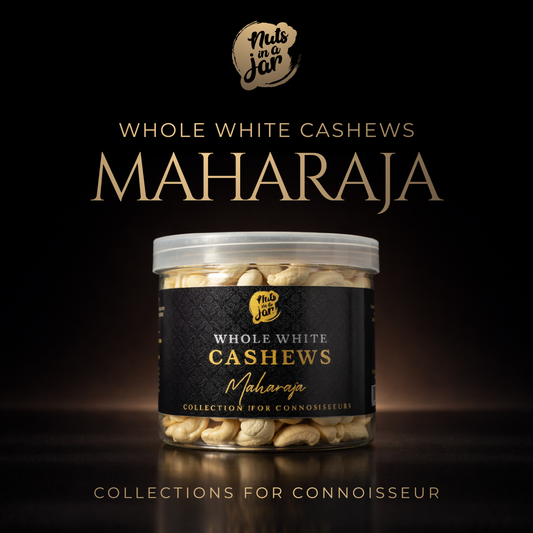 Maharaja Whole White Cashews 250 Grams