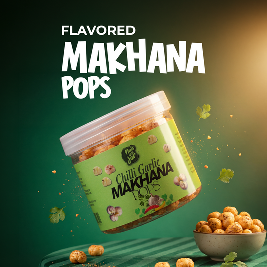 Flavored Makhana Pops – Healthy Roasted Foxnuts Snack (Multiple Flavors)