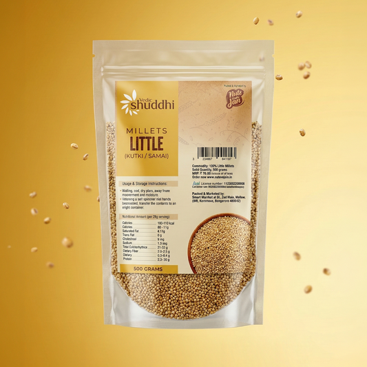 Vedic Shuddhi Little Millet 500g (Kutki / Samai)