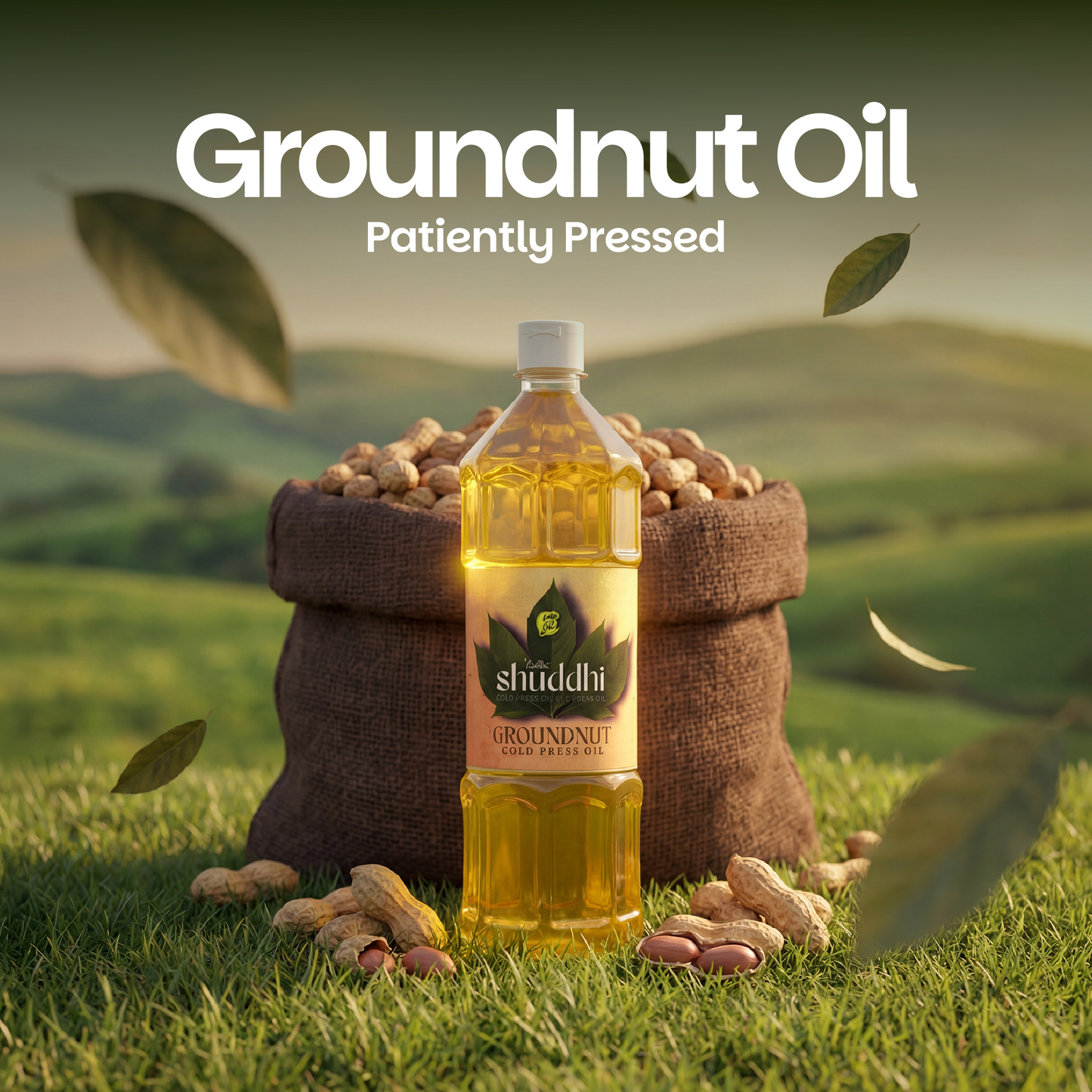 Vedic Shuddhi Groundnut Cold Press Oils 1000ml