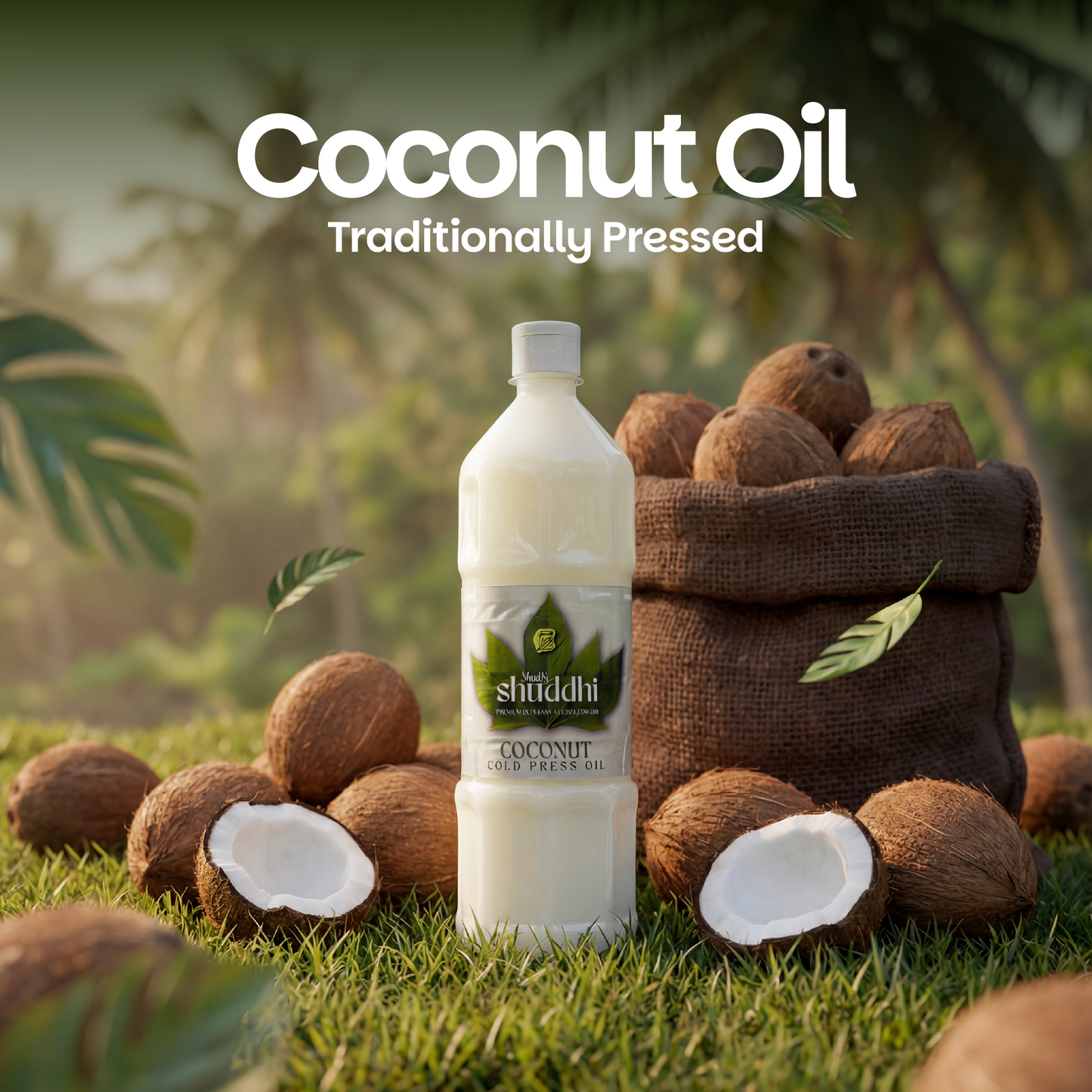 Vedic Shuddhi Coconut Cold Press Oils 1000ml