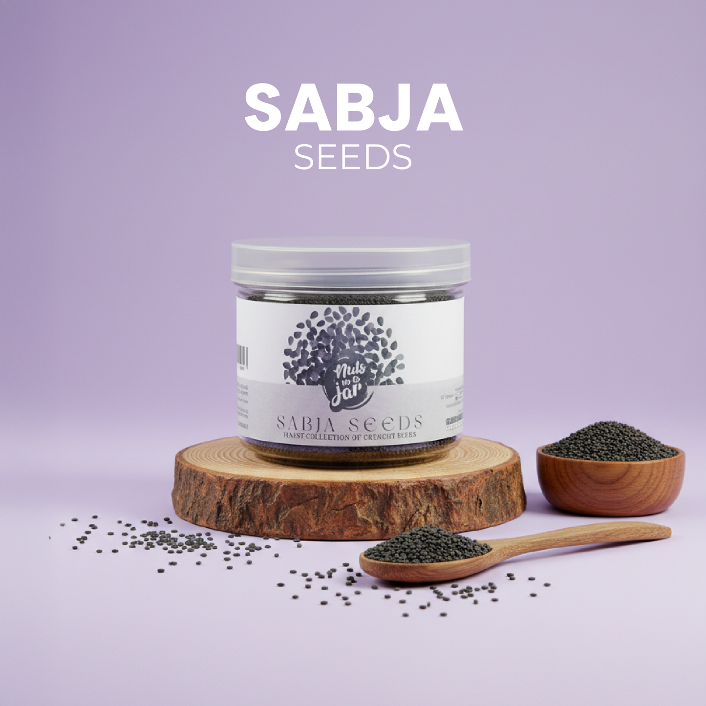 Crunchy Seeds Sabja 250 Grams