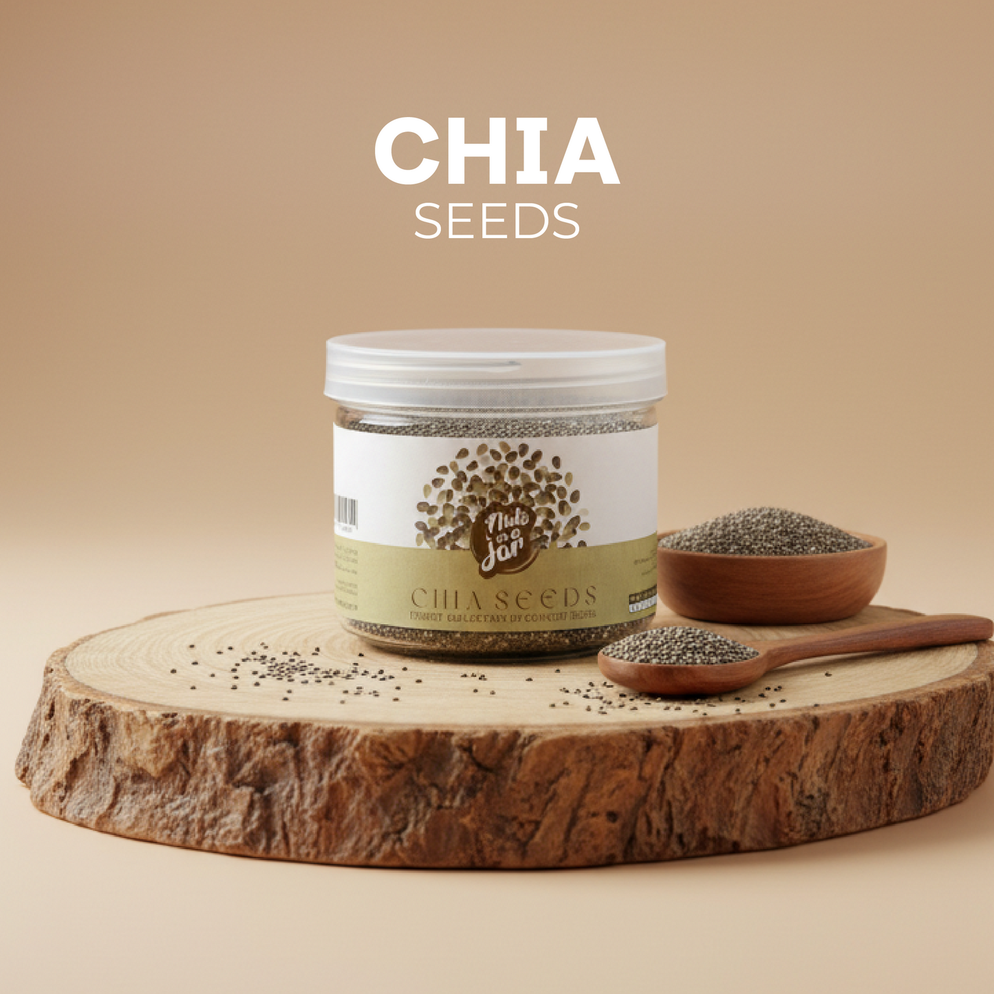 Crunchy Seeds Chia Seeds 250 Grams