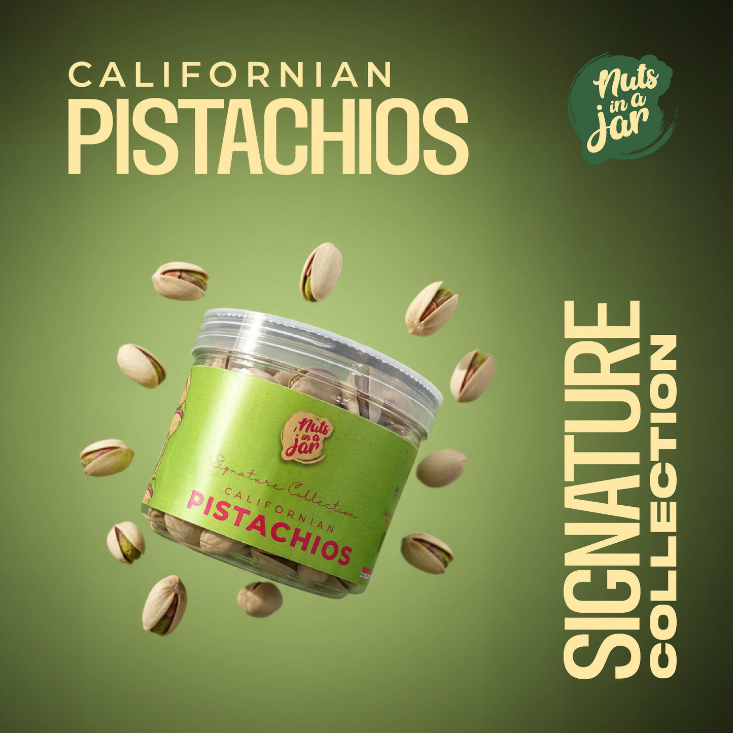 Californian Pistachios Signature 250 Grams