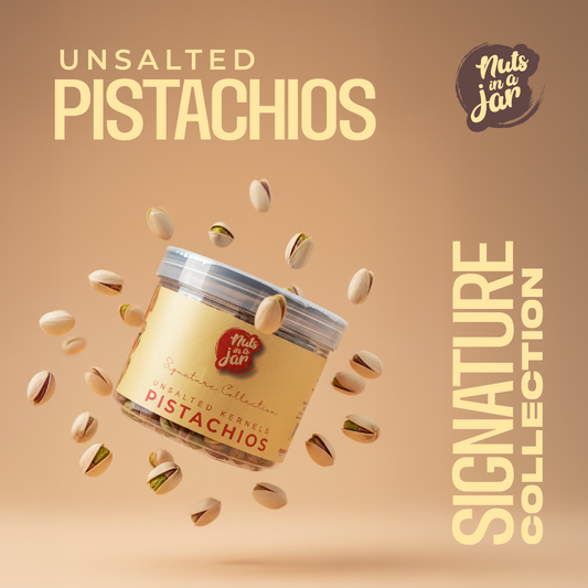 Unsalted Pistachios Kernels Signature 250 Grams
