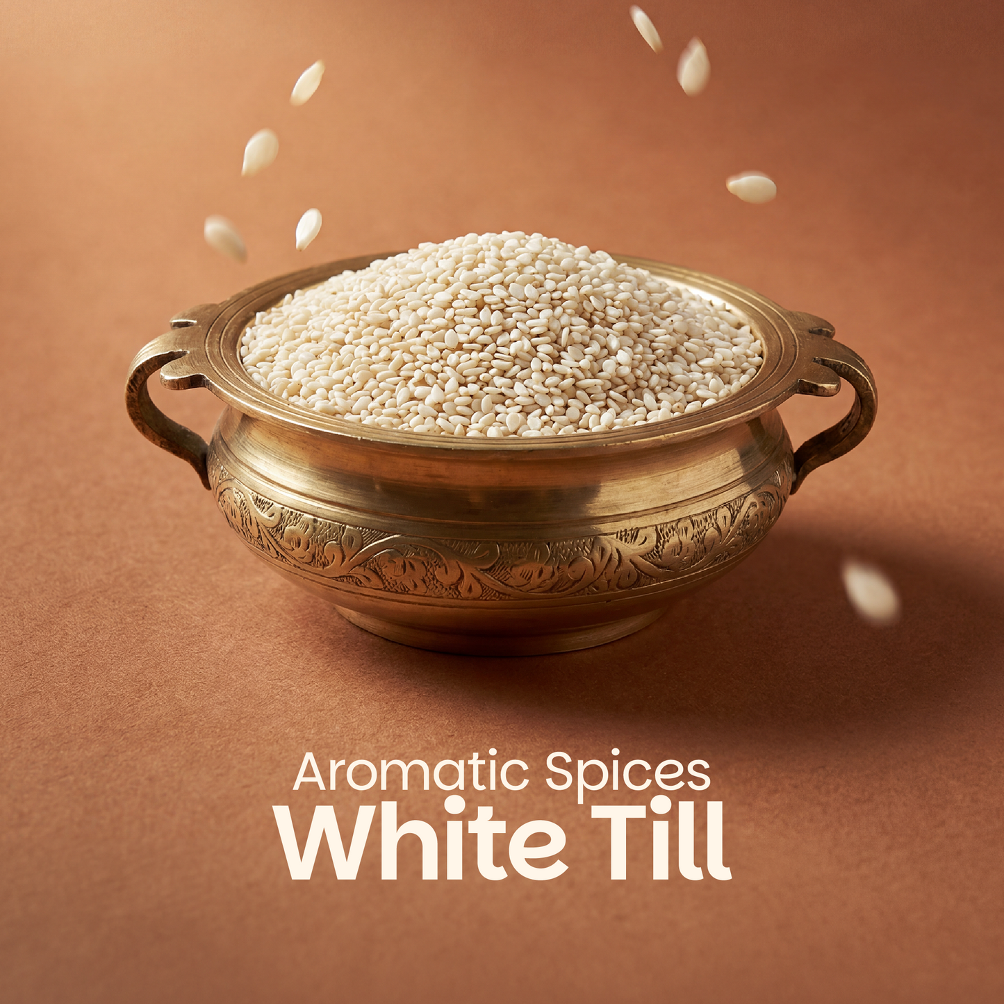 Aromatic White Till (White Sesame Seeds) 250 Grams | Premium Whole Seeds