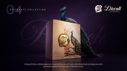 Celebrate Collection peacock gift box