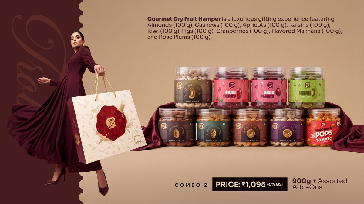 Trove Combo 2 — Gourmet Dry Fruit hamper spread