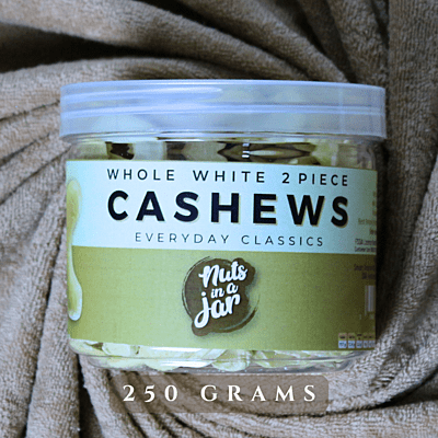 Nuts In a Jar Cashews 2 Piece Everyday Classics 250 Grams