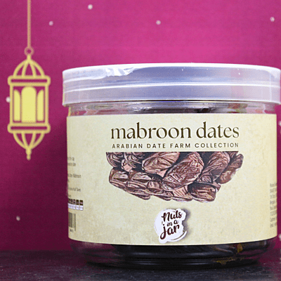 Nuts in a Jar Arabian Mabroon Dates 250 Grams
