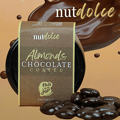 Nut Dolche Chocolate Coated Almonds 100 Grams