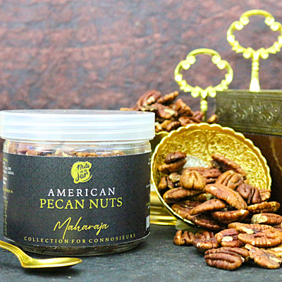 Nuts in a Jar Maharaja American Pecan Nuts 250 Grams