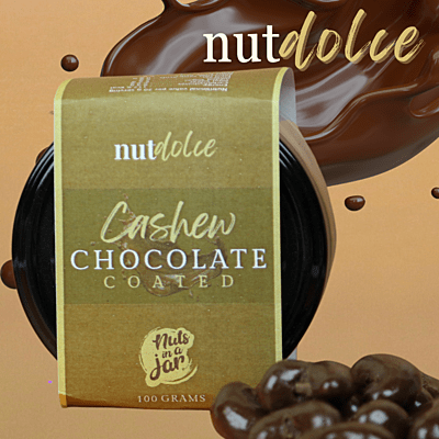 Nut Dolche Chocolate Coated Cashews 100 Grams
