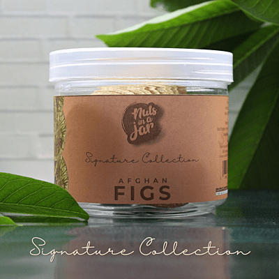 Nuts in a Jar Afghan Figs (Anjeer) Signature 250 Grams