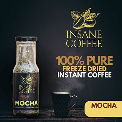 Insane Coffee Freeze Dried Mocha 50 Grams