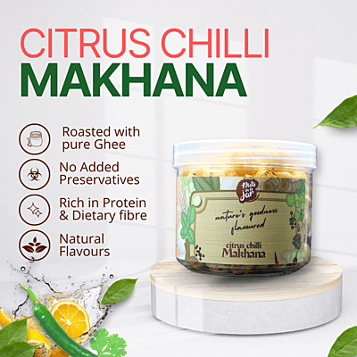 Gourmet citrus chilli Makhana 50 Grams