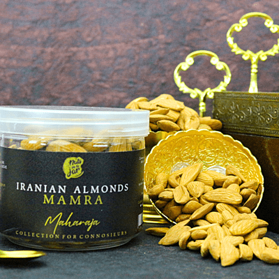 Nuts in a Jar Maharaja Iranian Mamra Almonds 250 Grams