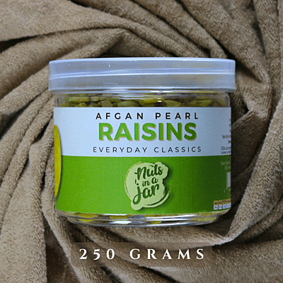 Nuts in a Jar Afghan Pearl Raisins  Everyday Classics 250 Grams
