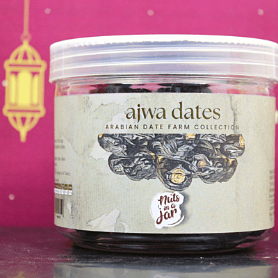 Nuts in a Jar Arabian Ajwa Dates 250 Grams