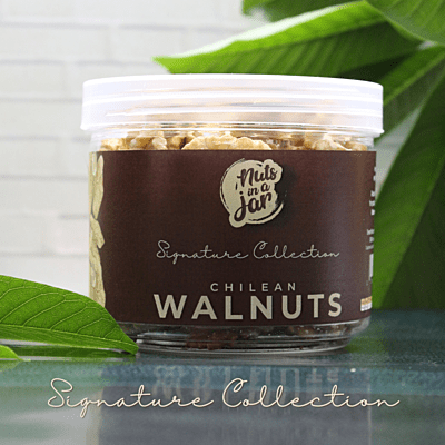 Nuts in a Jar Chilean Walnuts Signature 200 Grams Nuts in a Jar Chilean Walnuts Signature 200 Grams