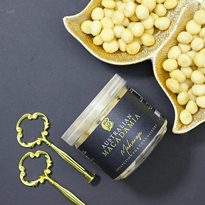 Nuts in a Jar Maharaja Australian Macadamia Nuts 250 Grams
