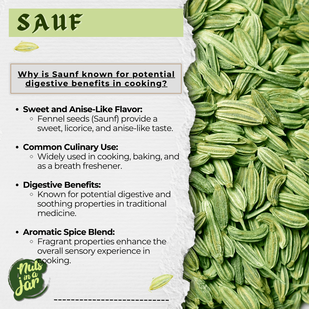 Aromatic Spices Saunf (Fennel) 250 Grams Aromatic Spices Saunf (Fennel) 250 Grams
