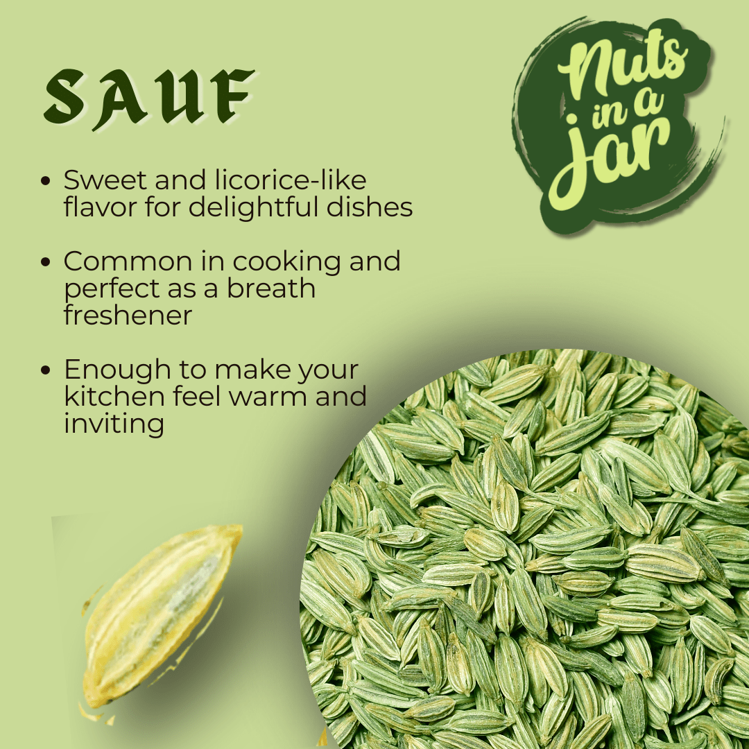 Aromatic Spices Saunf (Fennel) 250 Grams Aromatic Spices Saunf (Fennel) 250 Grams