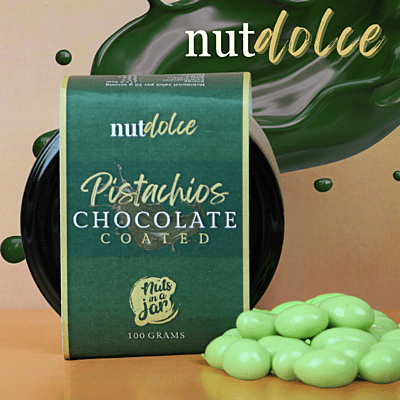 Nut Dolche Chocolate Coated Pistachio 100 Grams
