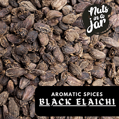 Aromatic Spices Black Elaichi 100 Grams