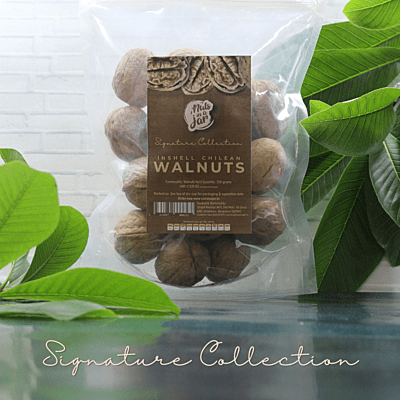 Nuts in a Jar Chilean Walnuts with Shell Signature 250 Grams