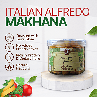 Gourmet Italian alfredo Makhana 50 Grams